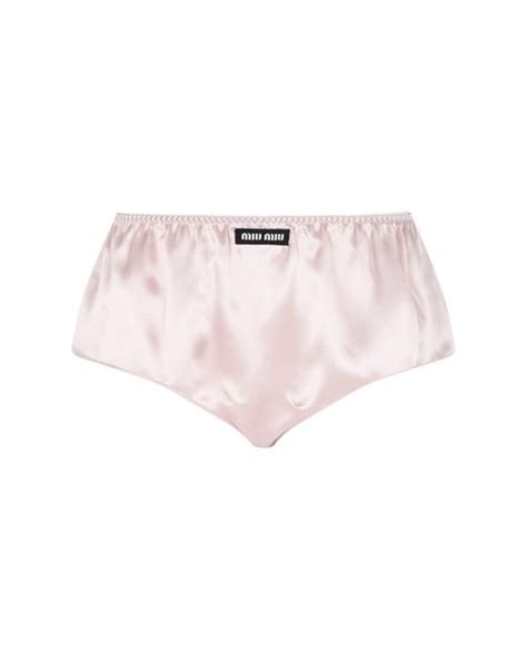 miu miu official|Miu Miu underwear.